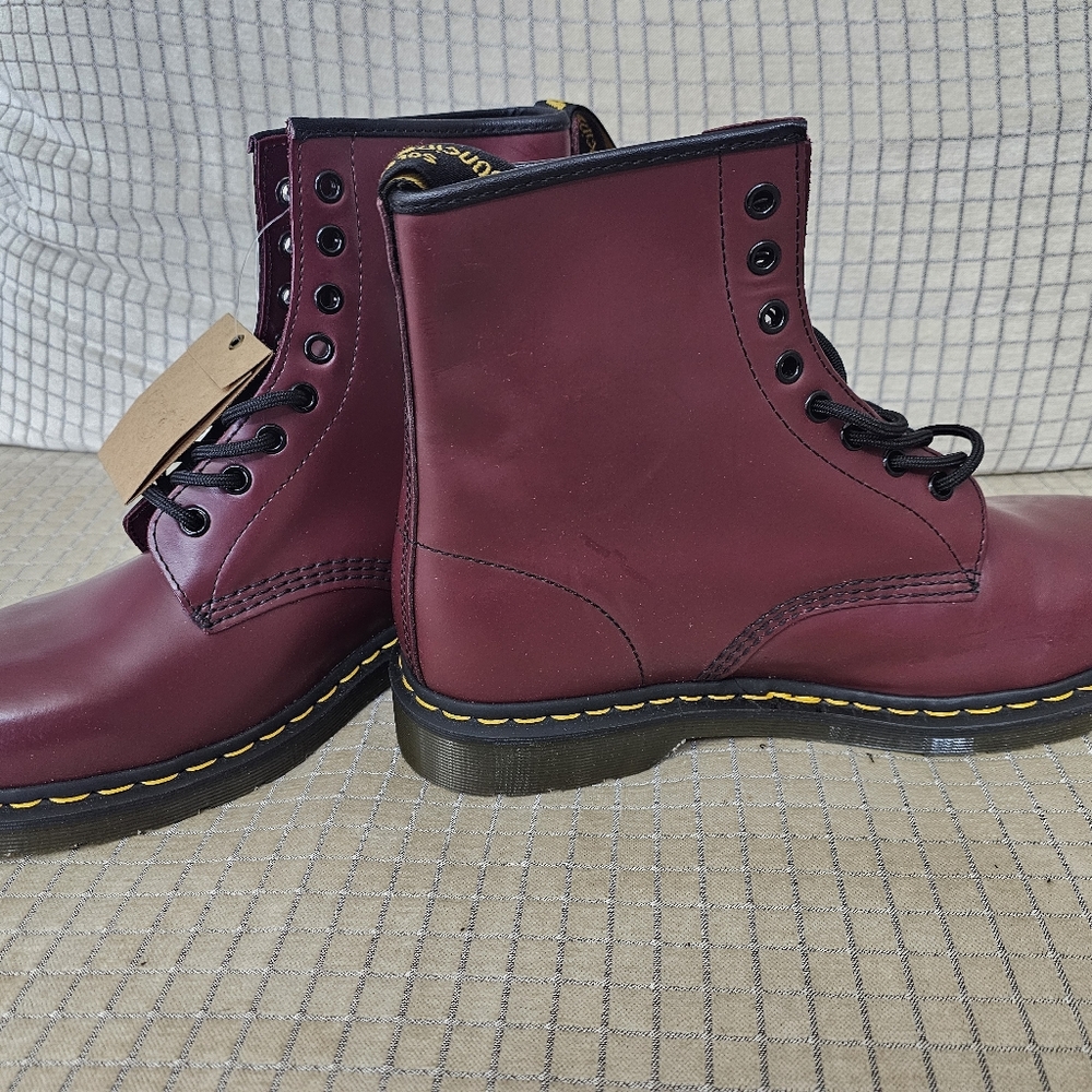 Cherry Red Dr. Marten AirWair Men's Size 10, Women's size 11